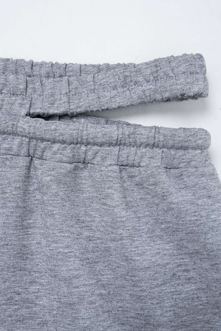 Culottes s nastavitelným pasem a rozparkem