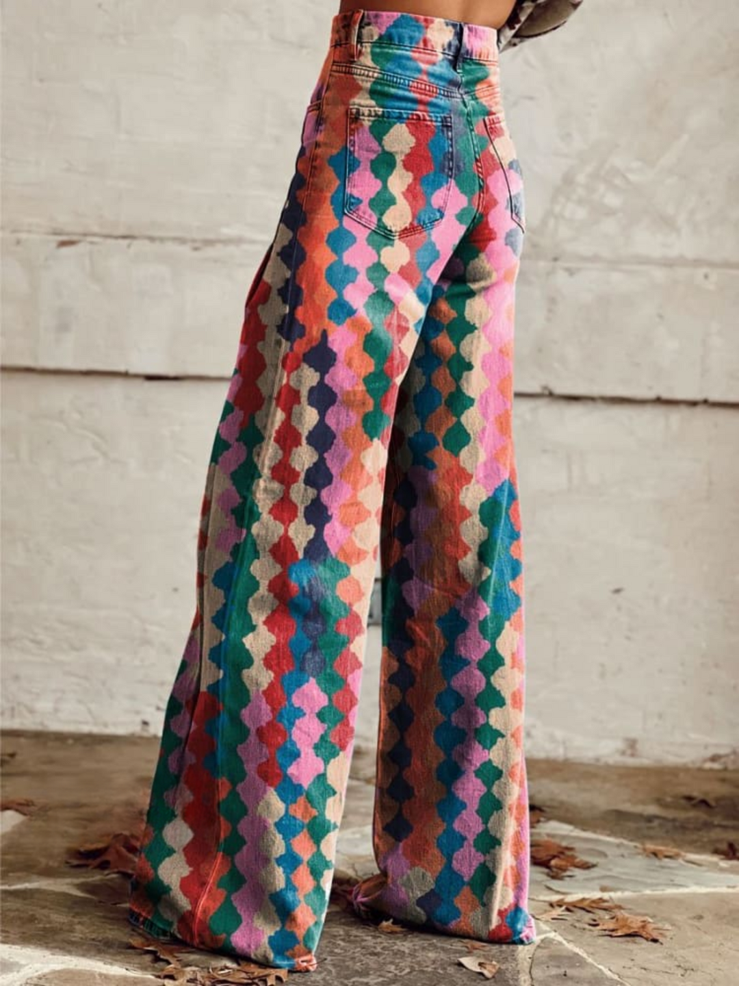 Amélie - Elegantní Boho Kalhoty