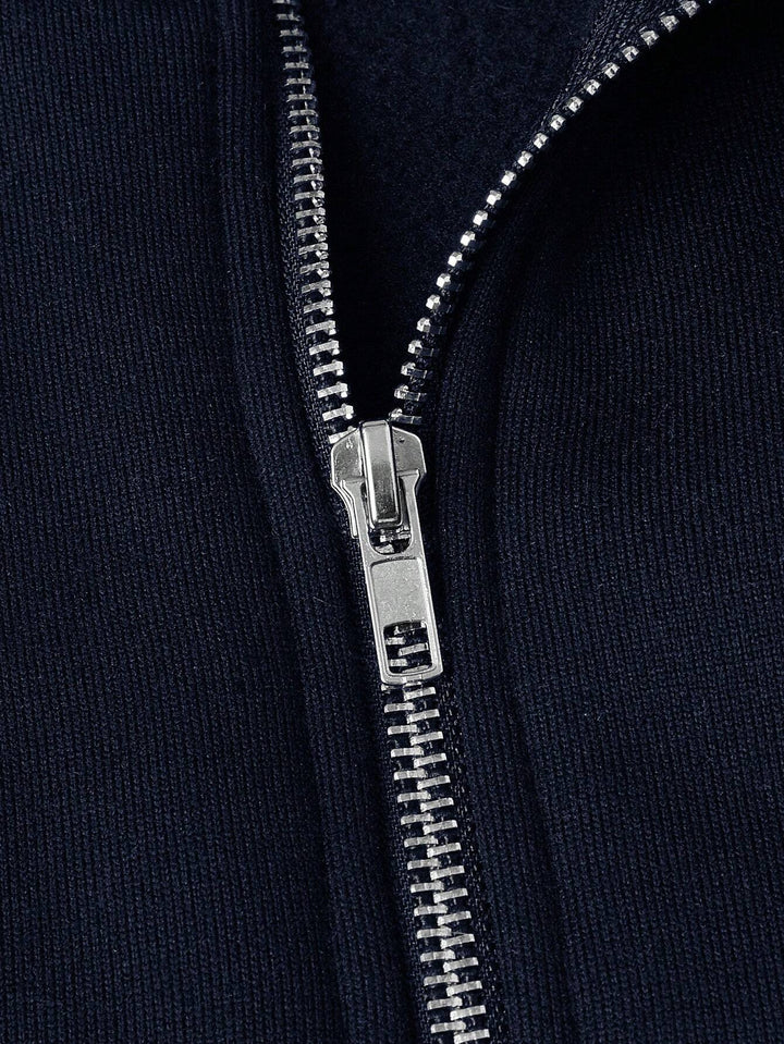 Anton™| Volnočasový pulovr s polo zipem