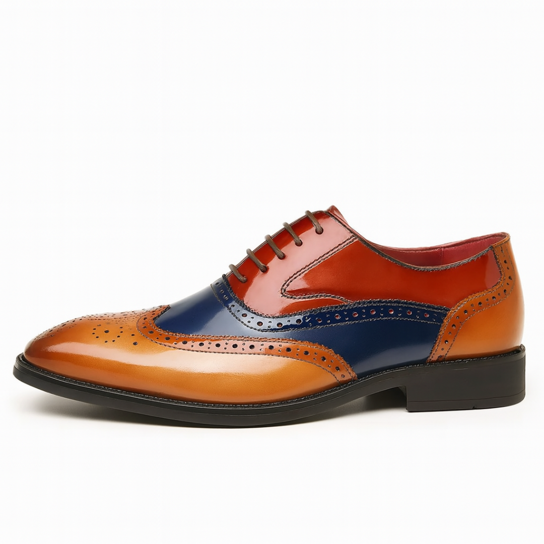 Viktor™ | Elegantní kožené brogue boty