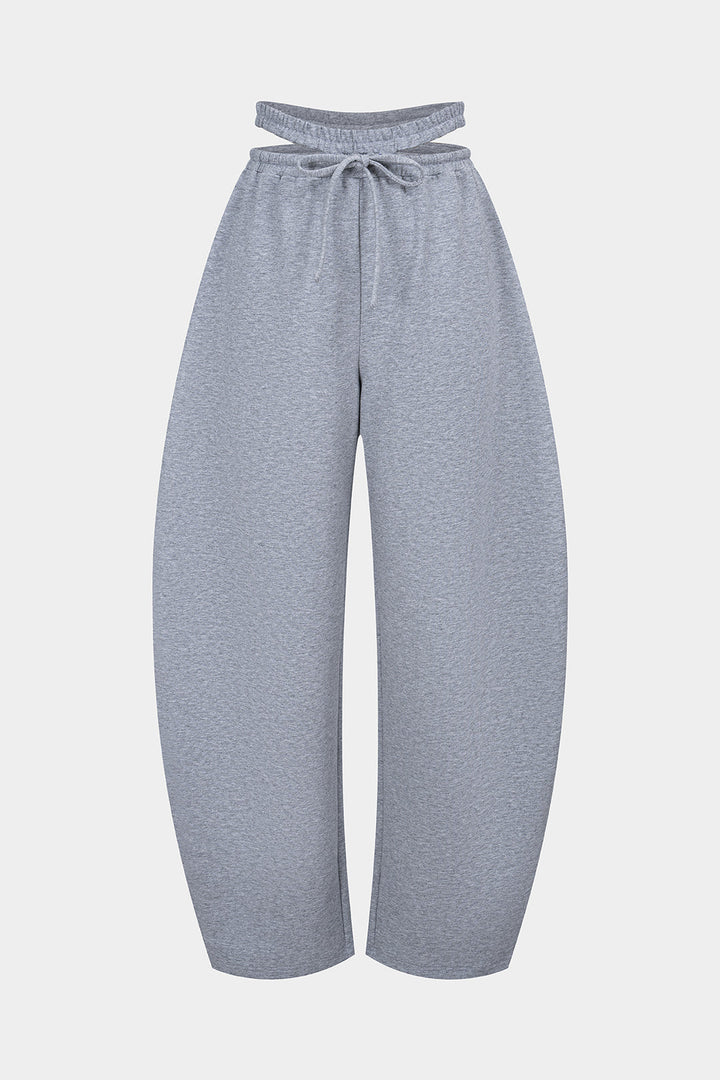 Culottes s nastavitelným pasem a rozparkem