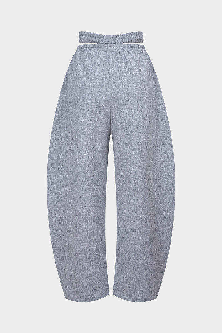 Culottes s nastavitelným pasem a rozparkem