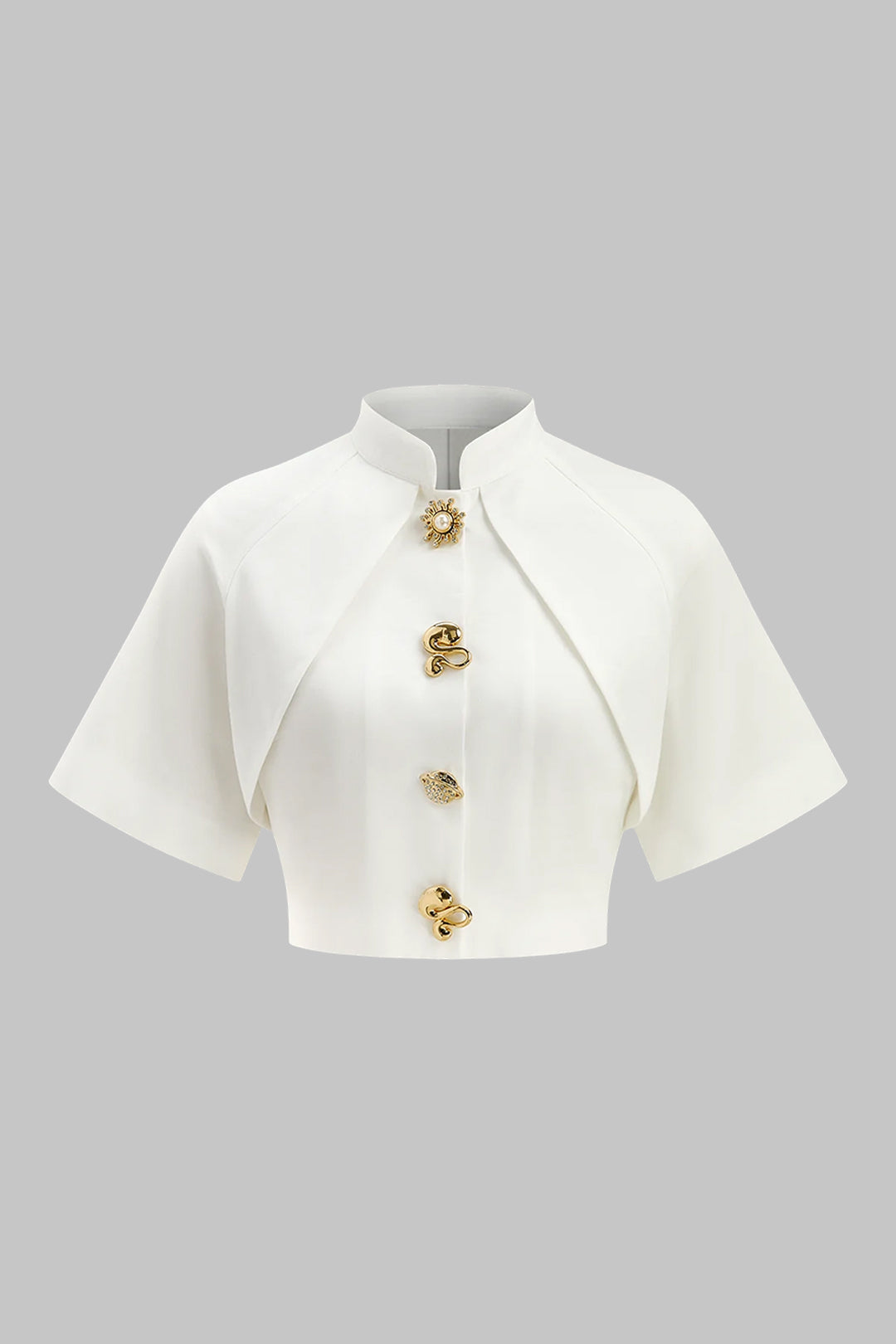 Metalický texturovaný slim blazer