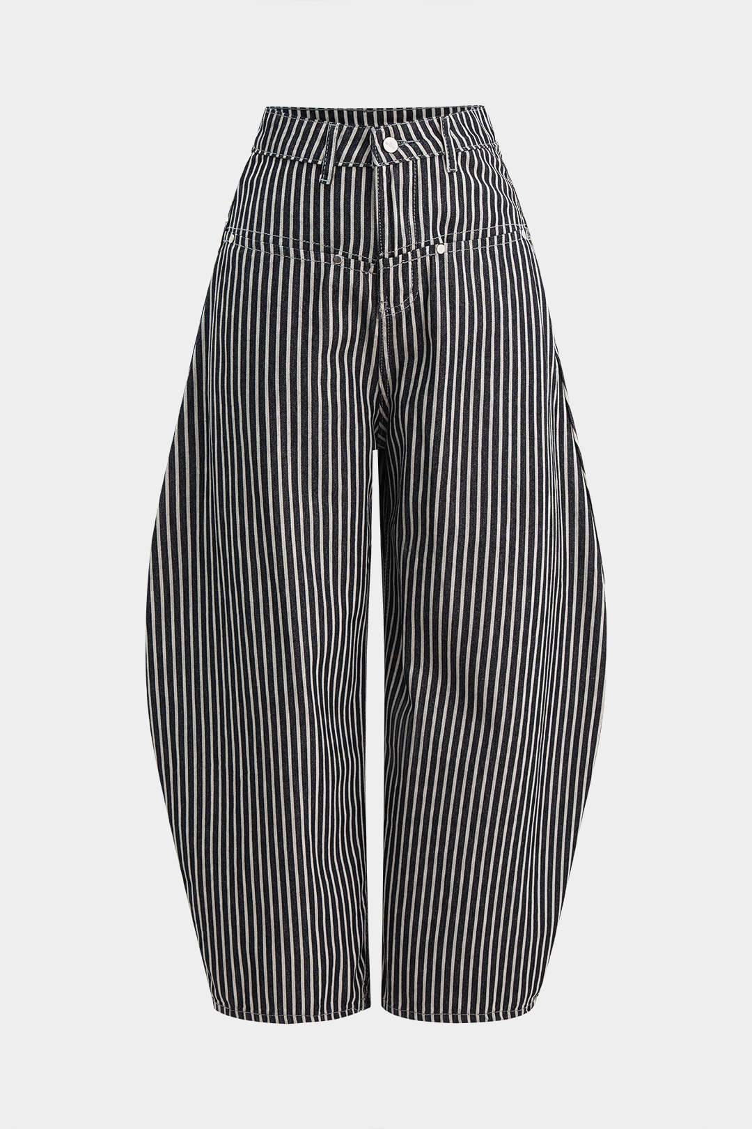 Pantalony s pruhovaným designem