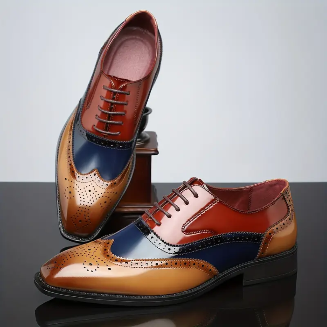 Viktor™ | Elegantní kožené brogue boty