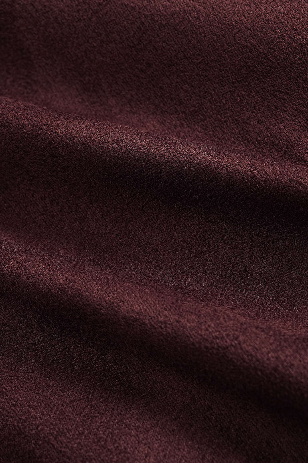 Hedvábná košile s knoflíky a V-řasením, dlouhý rukáv
