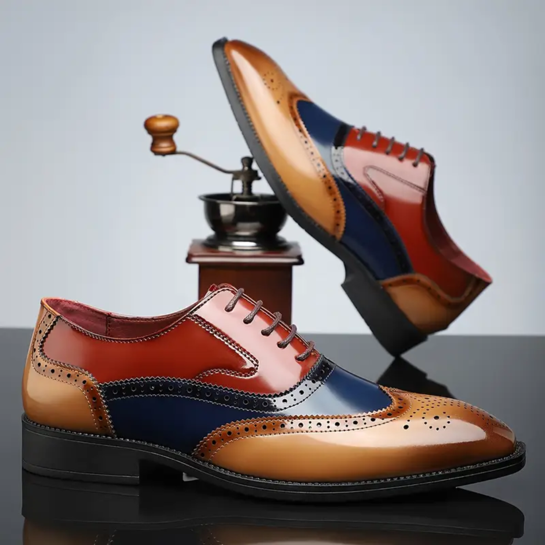 Viktor™ | Elegantní kožené brogue boty