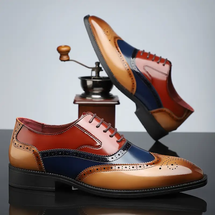 Viktor™ | Elegantní kožené brogue boty