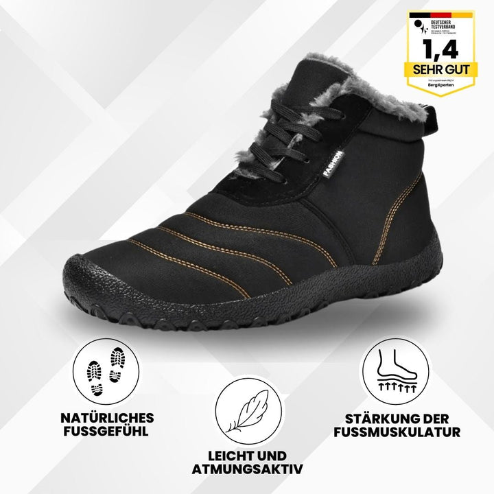 OrthoWarm - barefoot obuv s polstrováním, voděodolná a zmírňující bolest