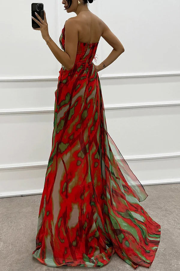 Fenna™ - Živé Elegantní Drapované Šaty