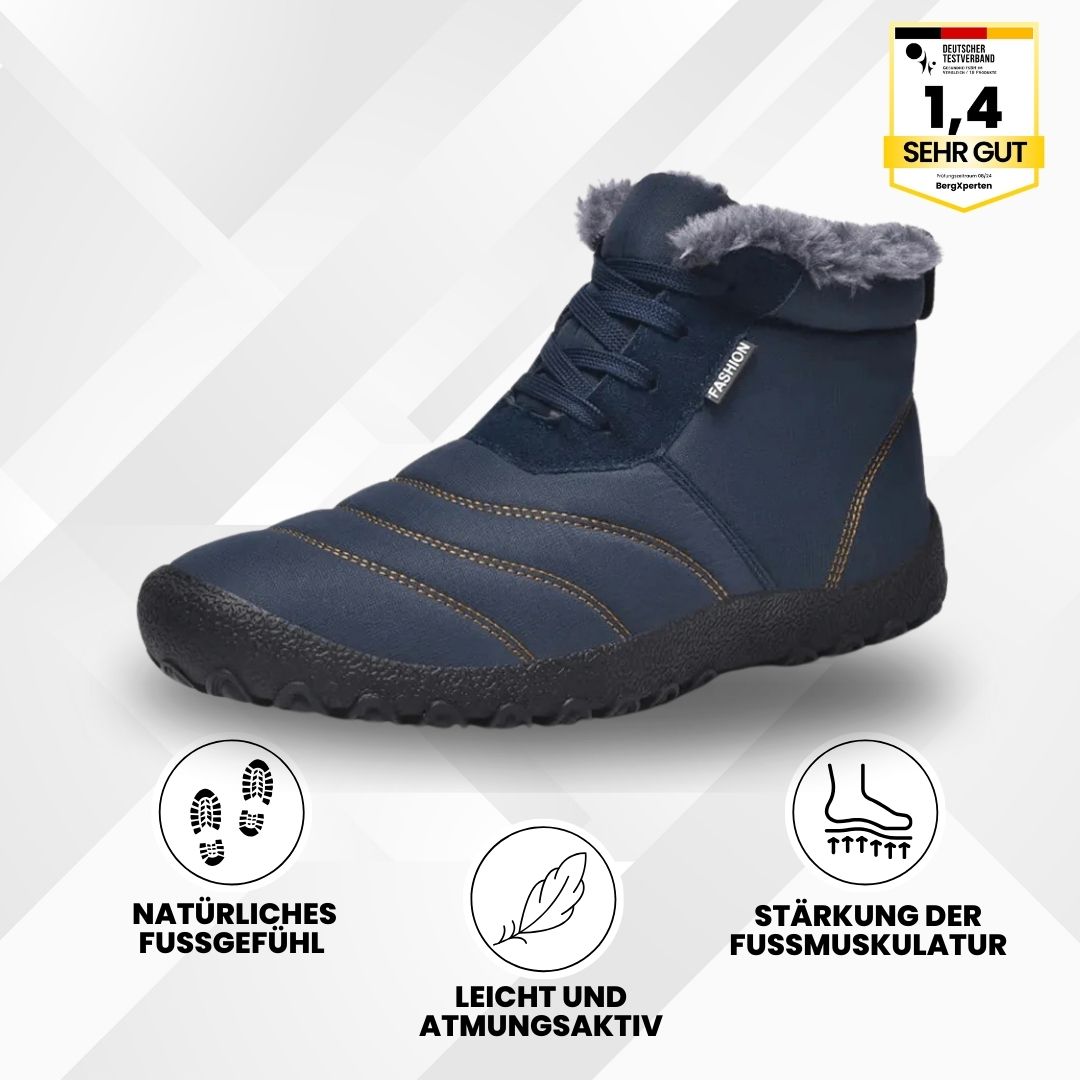 OrthoWarm - barefoot obuv s polstrováním, voděodolná a zmírňující bolest