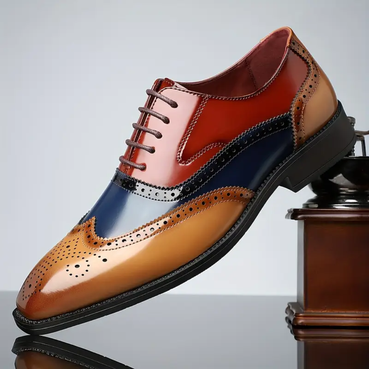 Viktor™ | Elegantní kožené brogue boty