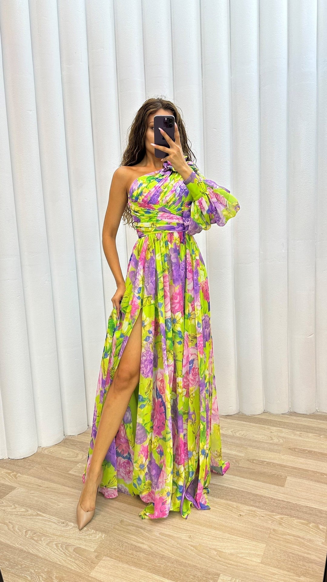 Maud™ - Elegantní šaty s dlouhými rukávy