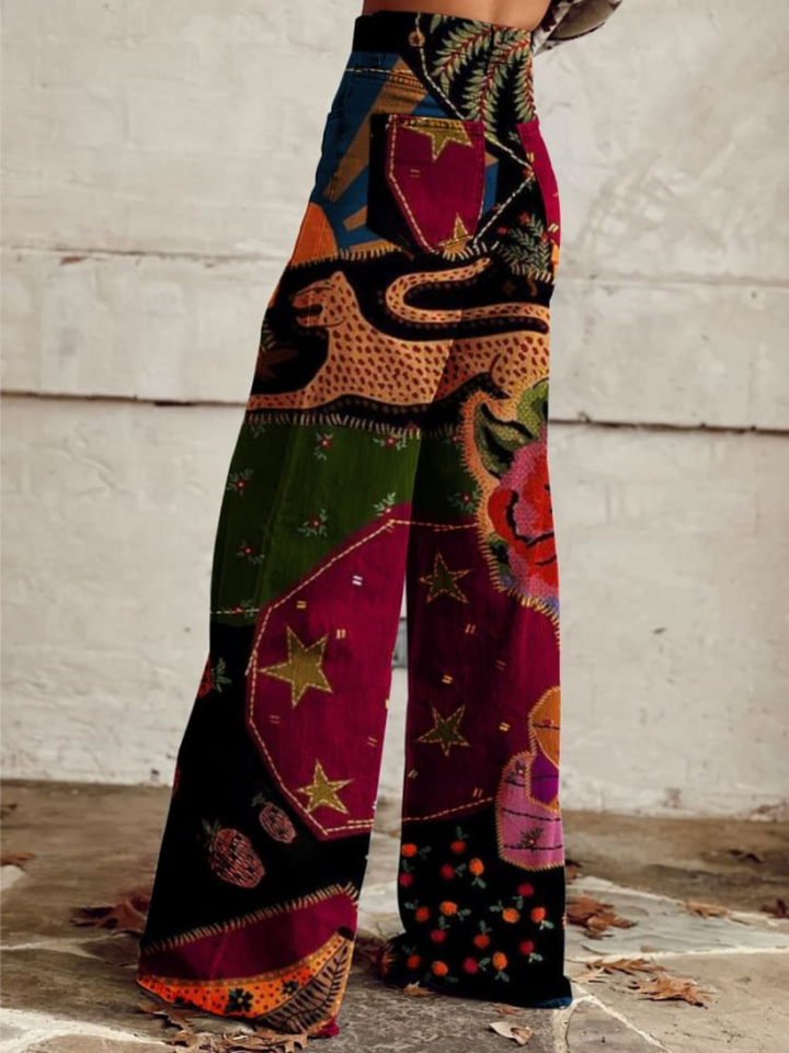 Léna - Boho Chic Kalhoty