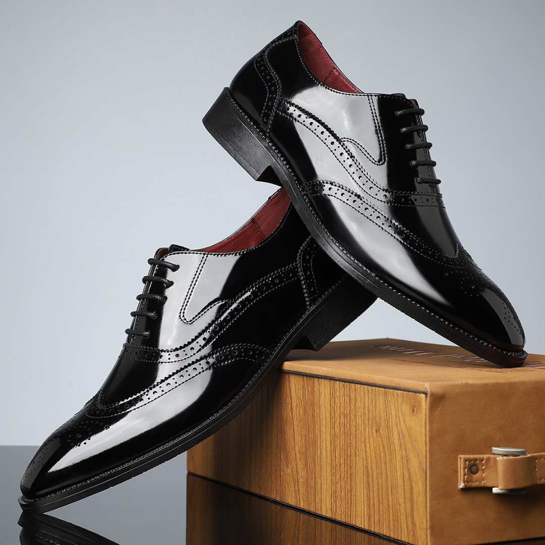 Viktor™ | Elegantní kožené brogue boty