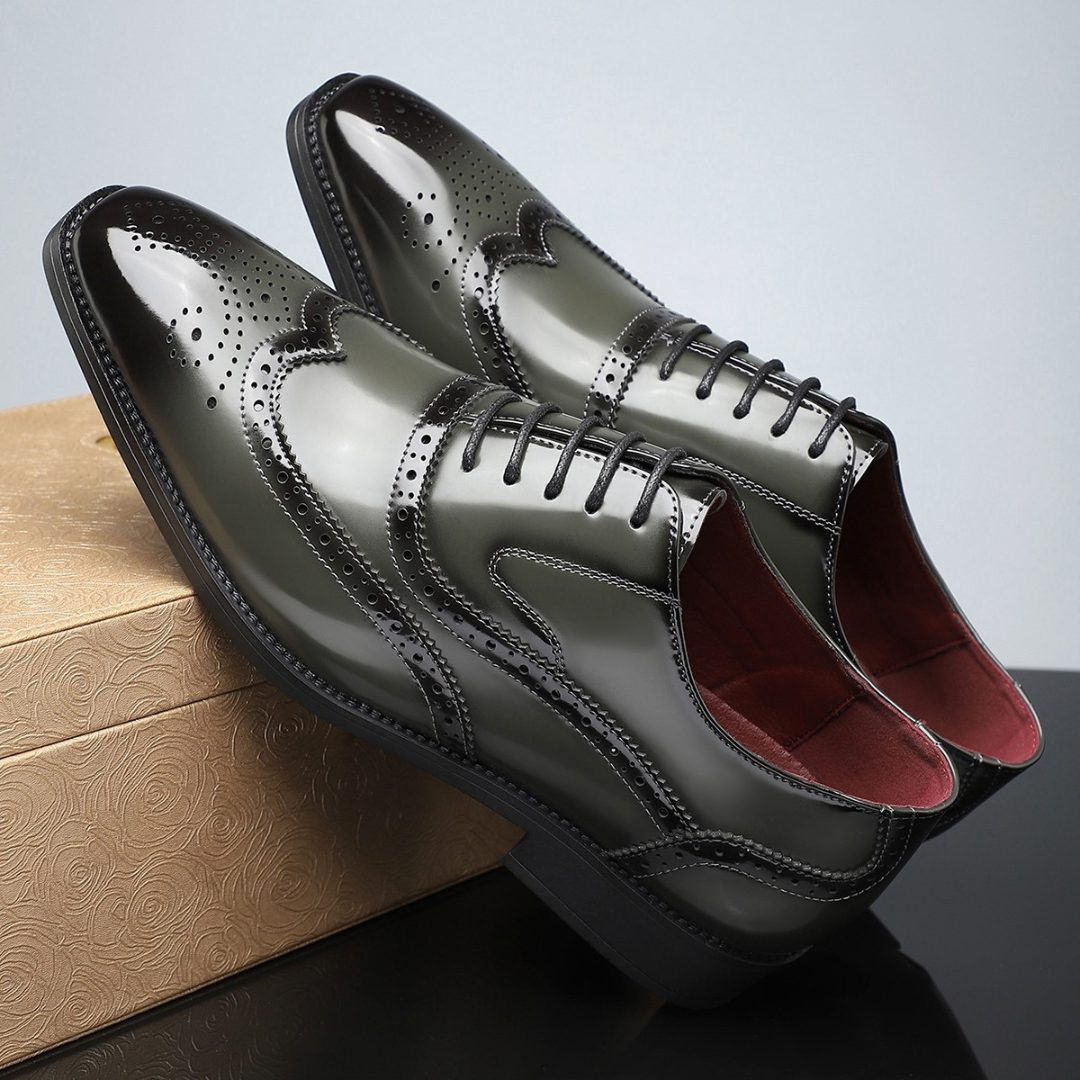 Viktor™ | Elegantní kožené brogue boty