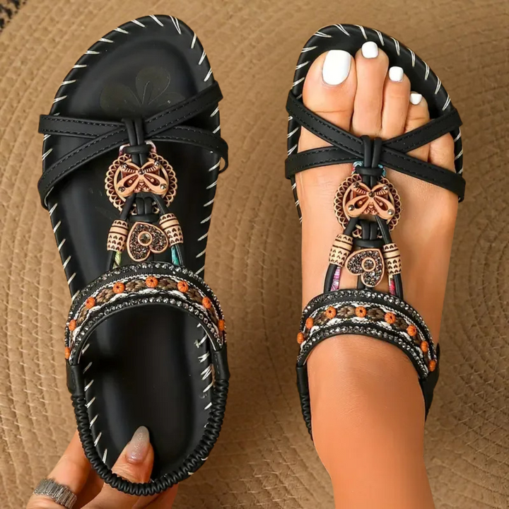 Bella™ – Ortopedické sandály ve stylu Ibiza pro pohodlí a eleganci