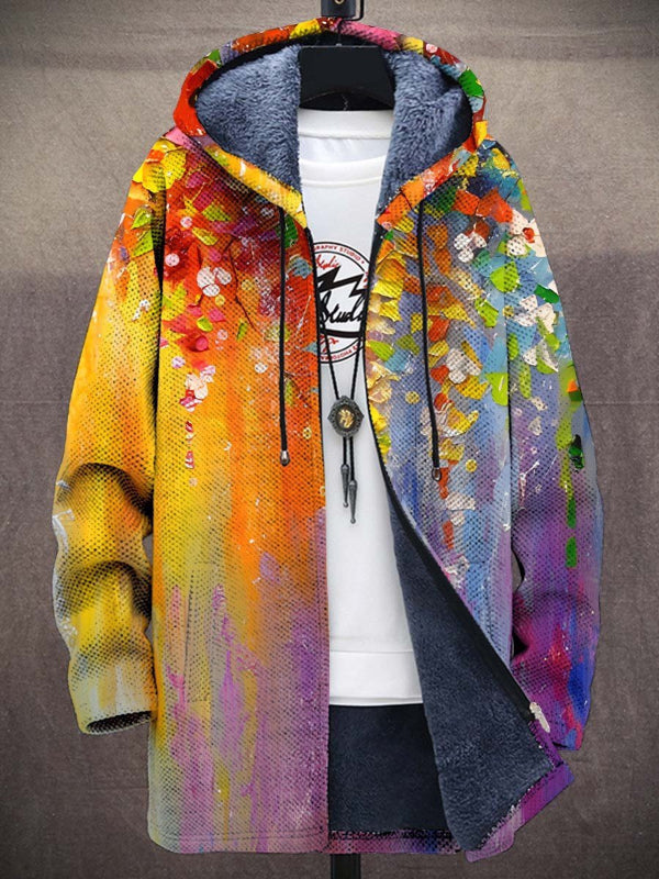 Bronte™ - Luxusní umělecky inspirovaná mikina s kapucí na zip