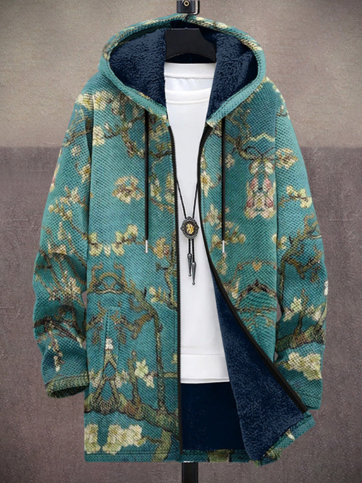 Celine™ - Luxusní umělecká inspirovaná mikina s kapucí na zip
