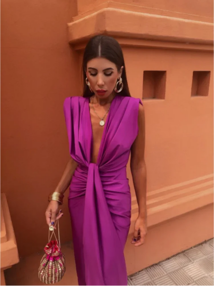 Sterre™ - Elegantní plisované šaty