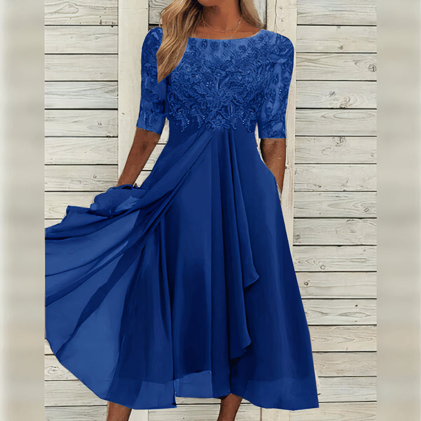 Puck™ - Elegantní midi šaty z krajky