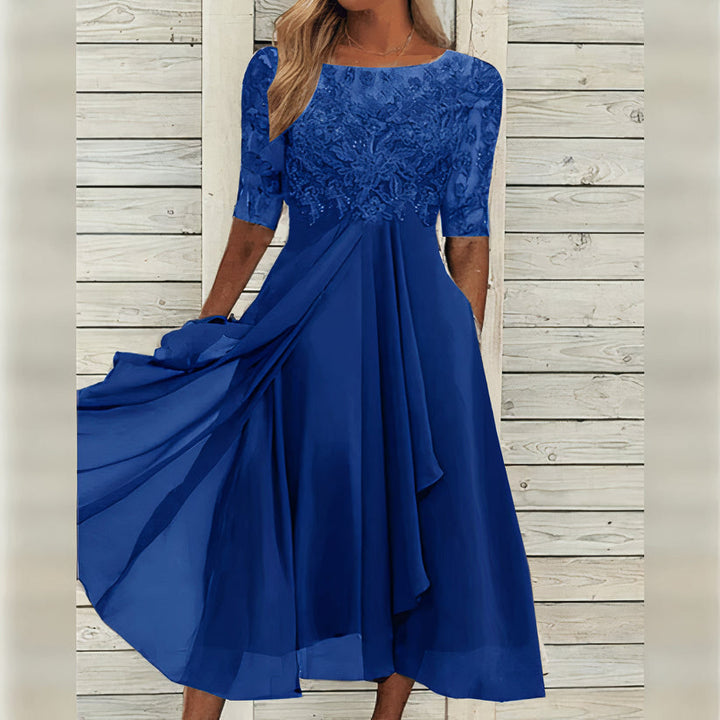 Puck™ - Elegantní midi šaty z krajky
