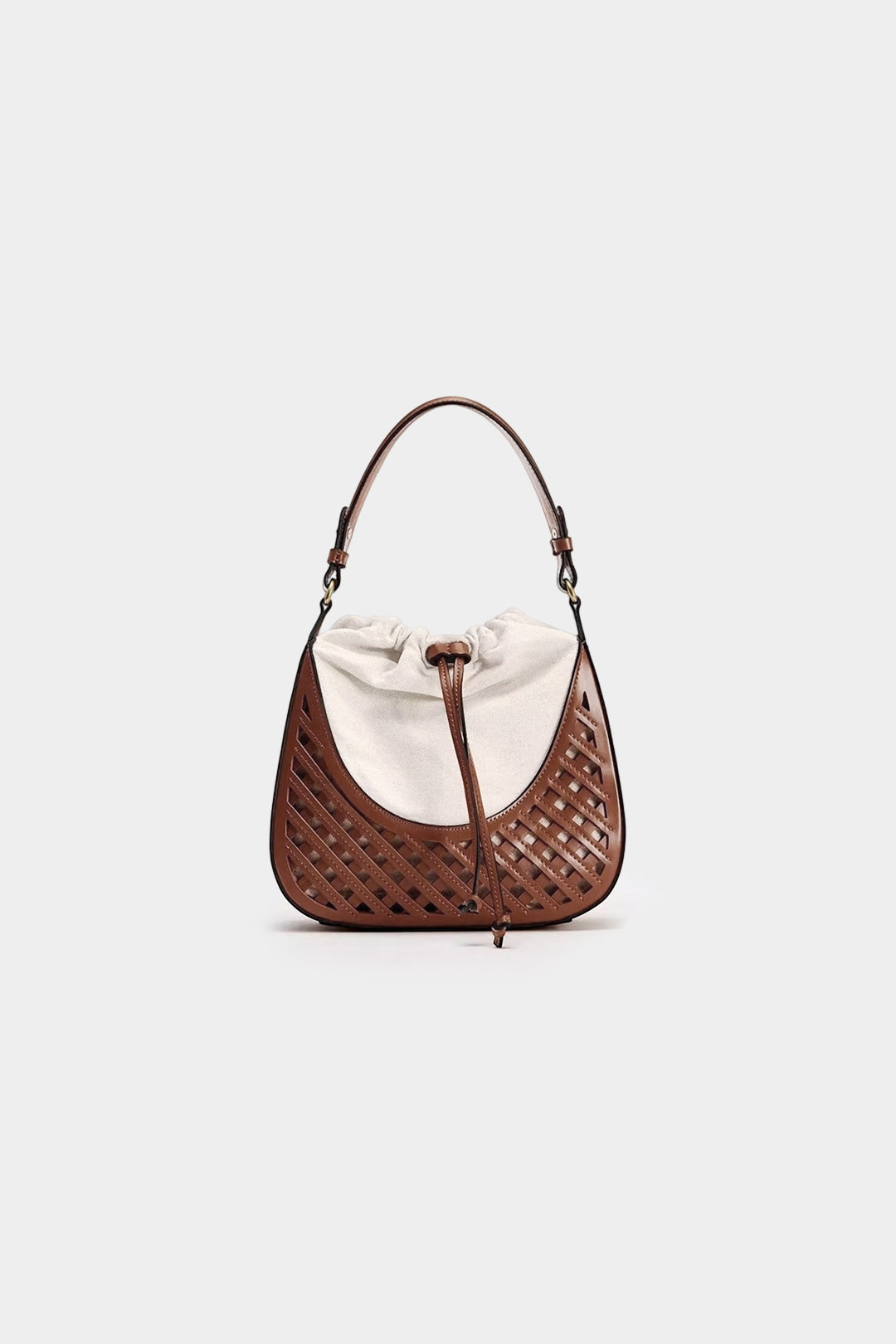 Tkaná taška Tote s designem otvorů