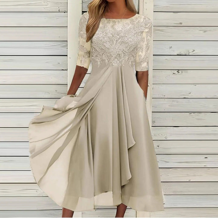 Puck™ - Elegantní midi šaty z krajky