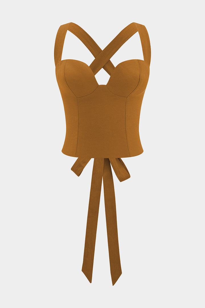 Sin Respaldo Bustier Cami Superior