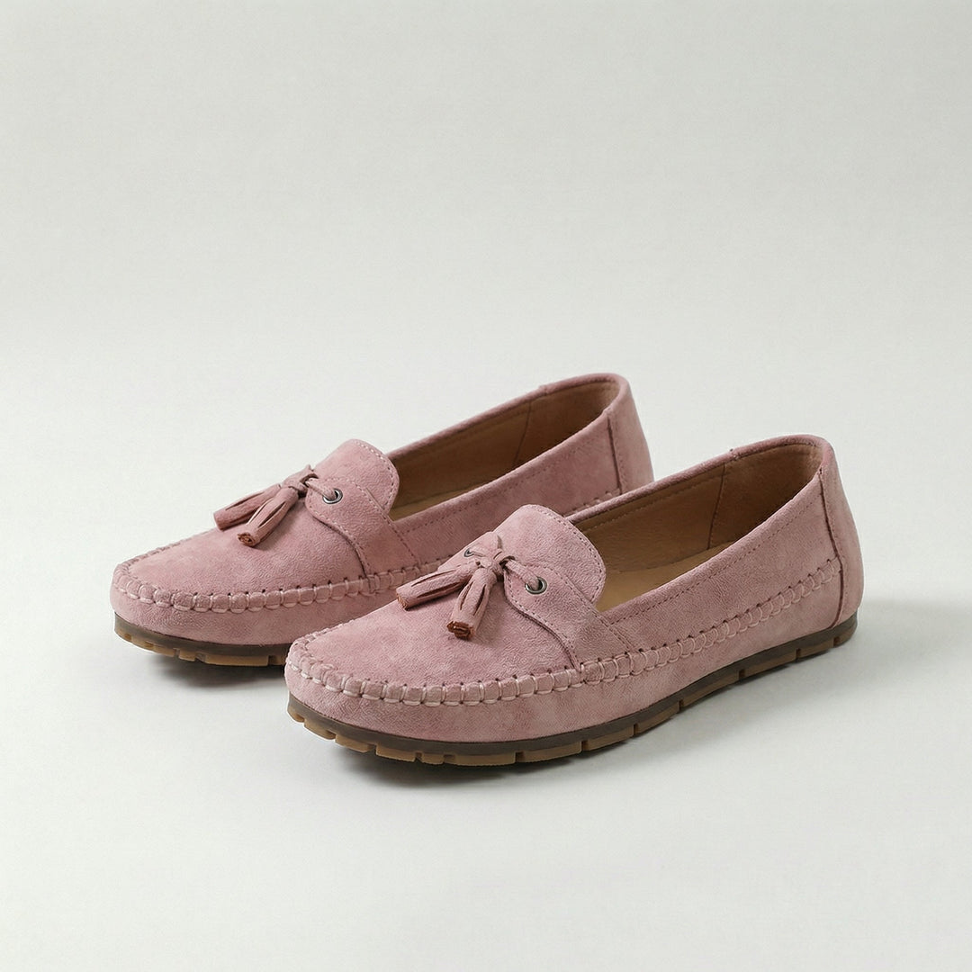 Nadine™ - Klasické loafers s detailem třásní